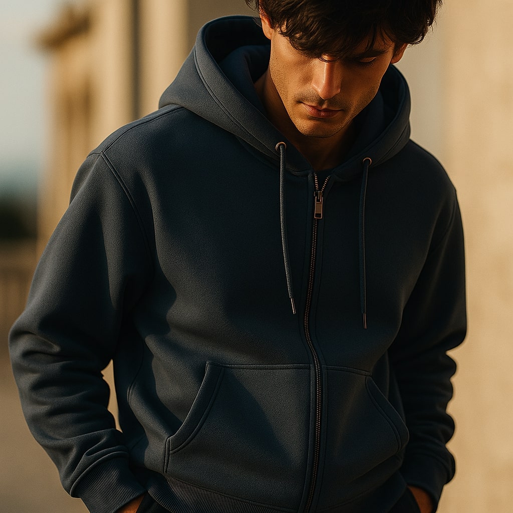 ELIAS FLEECE ZIP HOODIE