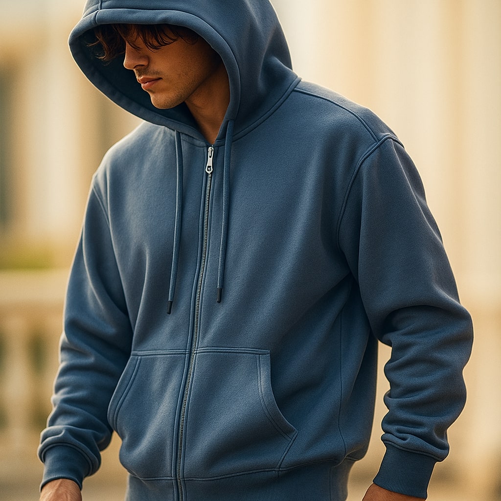 ELIAS FLEECE ZIP HOODIE