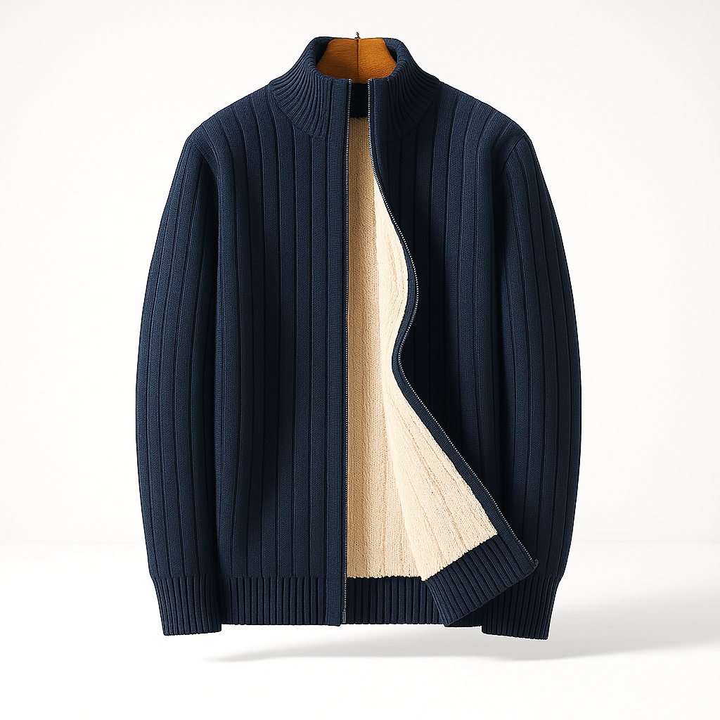 NOAH ZIP KNIT | RELAXED COMFORT, REFINED LOOK