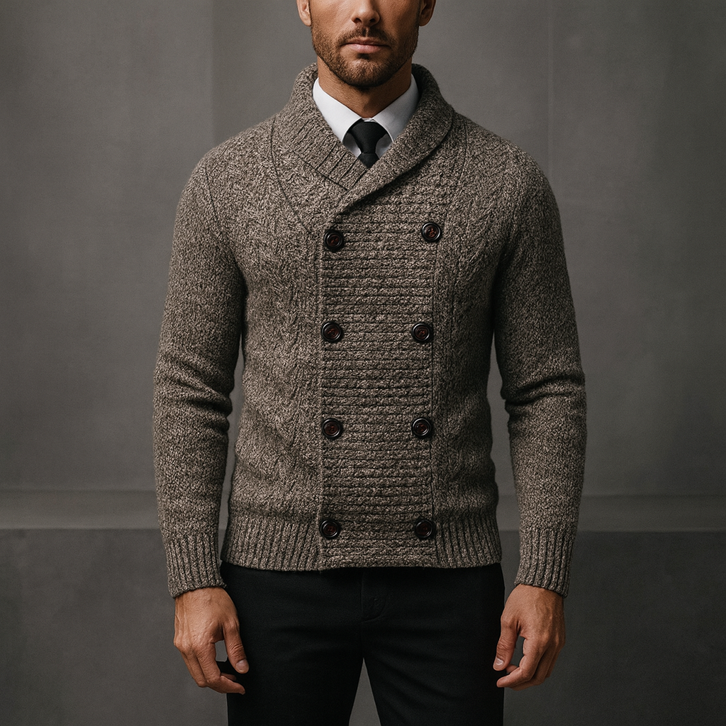 JOSEPH SHAWL CARDIGAN | CLASSIC BRITISH TAILORING