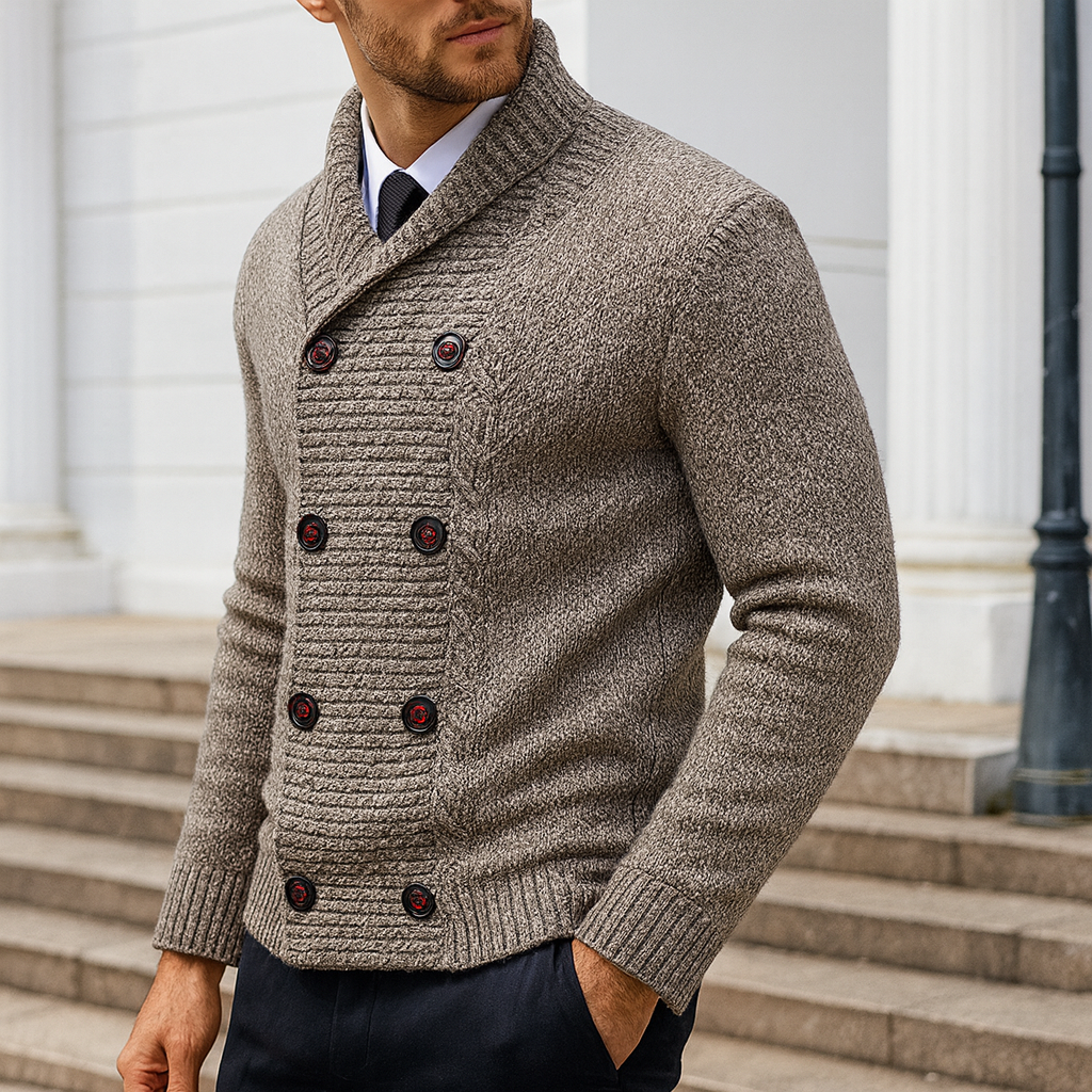JOSEPH SHAWL CARDIGAN | CLASSIC BRITISH TAILORING