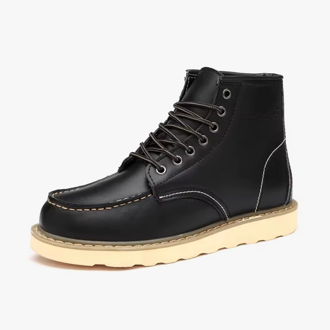 MASON LEATHER BOOTS | NATURAL STRENGTH, WARM COMFORT