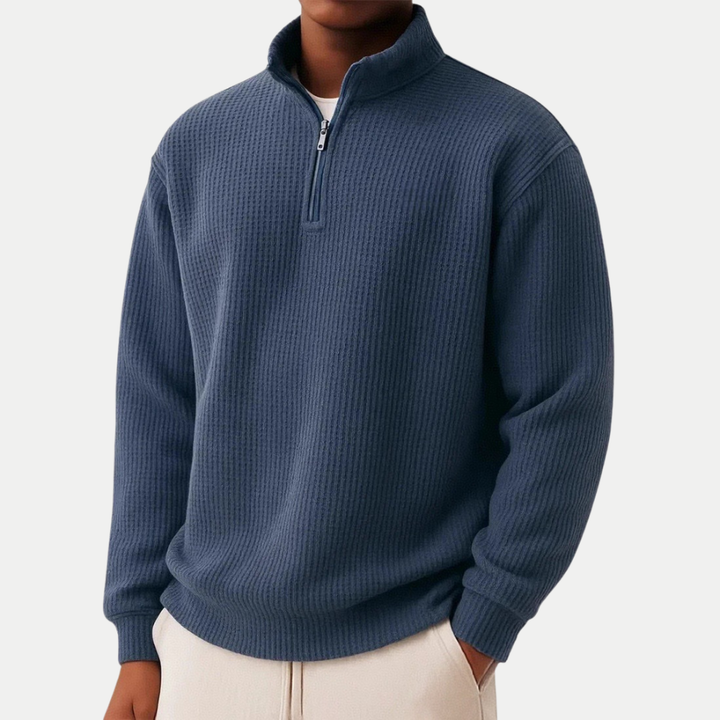 CLARKE ZIP PULLOVER | EVERYDAY COMFORT WITH TIMELESS STYLE