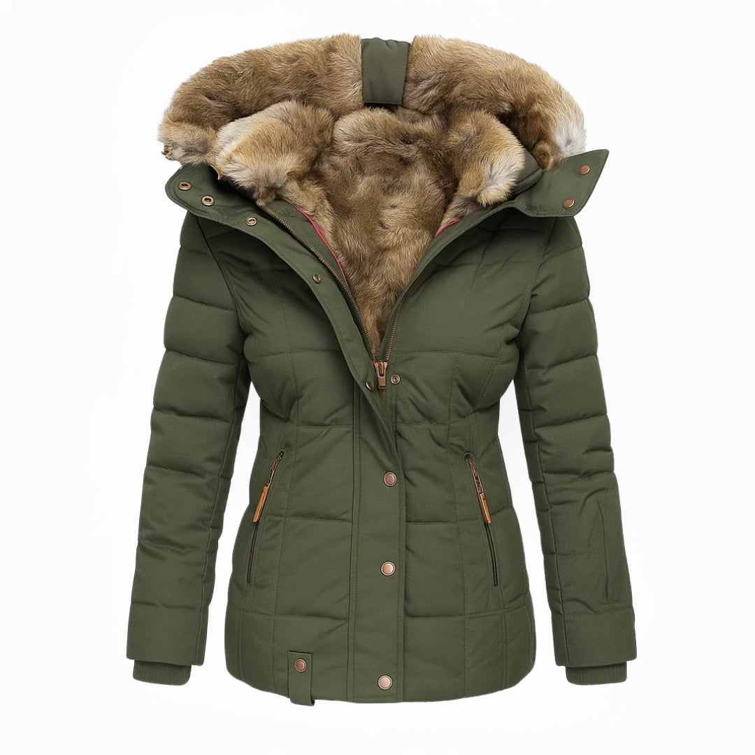 LILY WINTER COAT | ELEGANT WARMTH AND SOFT COMFORT
