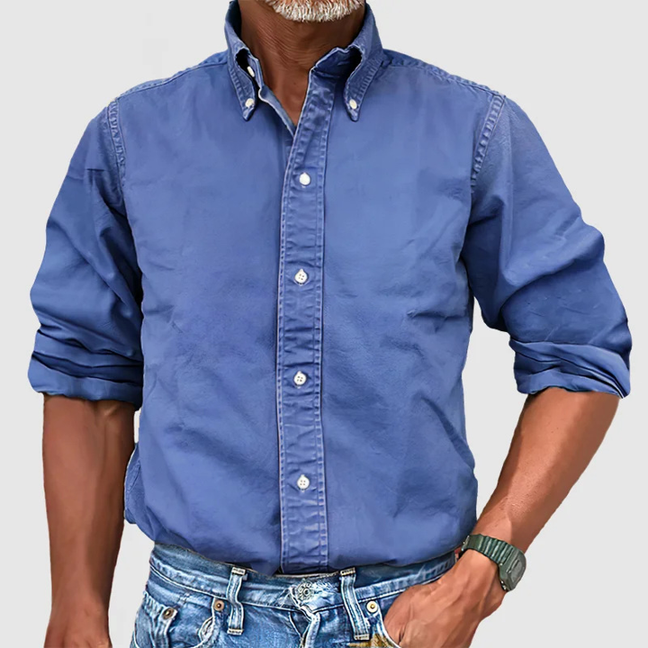 SIMON BUTTON-DOWN SHIRT | EASY STYLE EVERY DAY