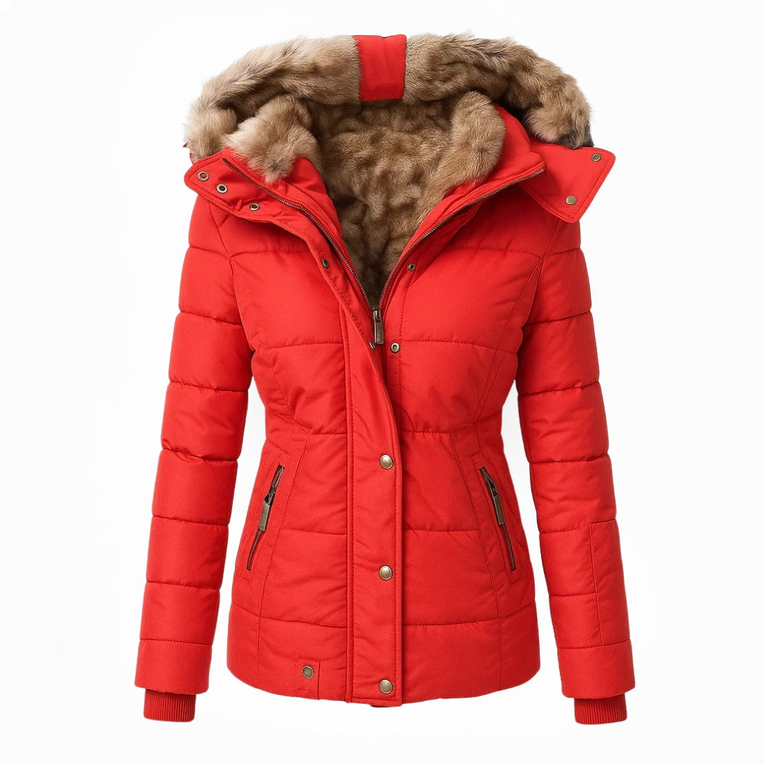 LILY WINTER COAT | ELEGANT WARMTH AND SOFT COMFORT