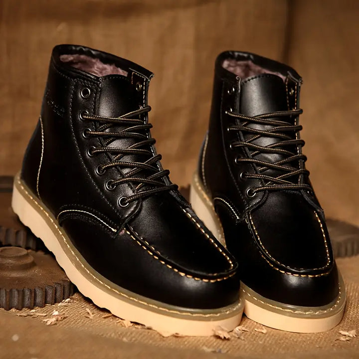 MASON LEATHER BOOTS | NATURAL STRENGTH, WARM COMFORT