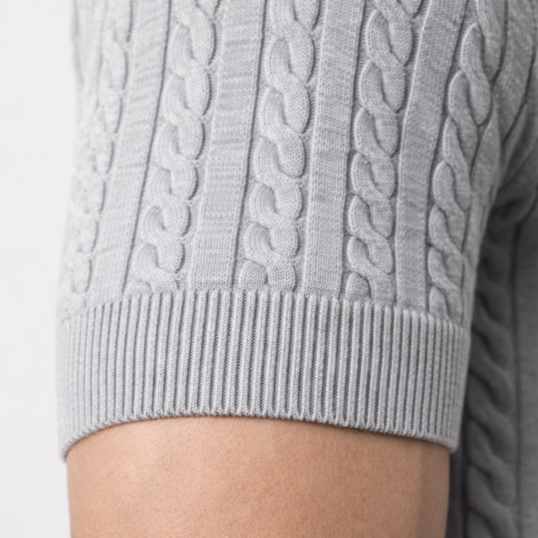 BARNABY TEXTURED KNIT POLO | EFFORTLESS STYLE FOR EVERYDAY WEAR