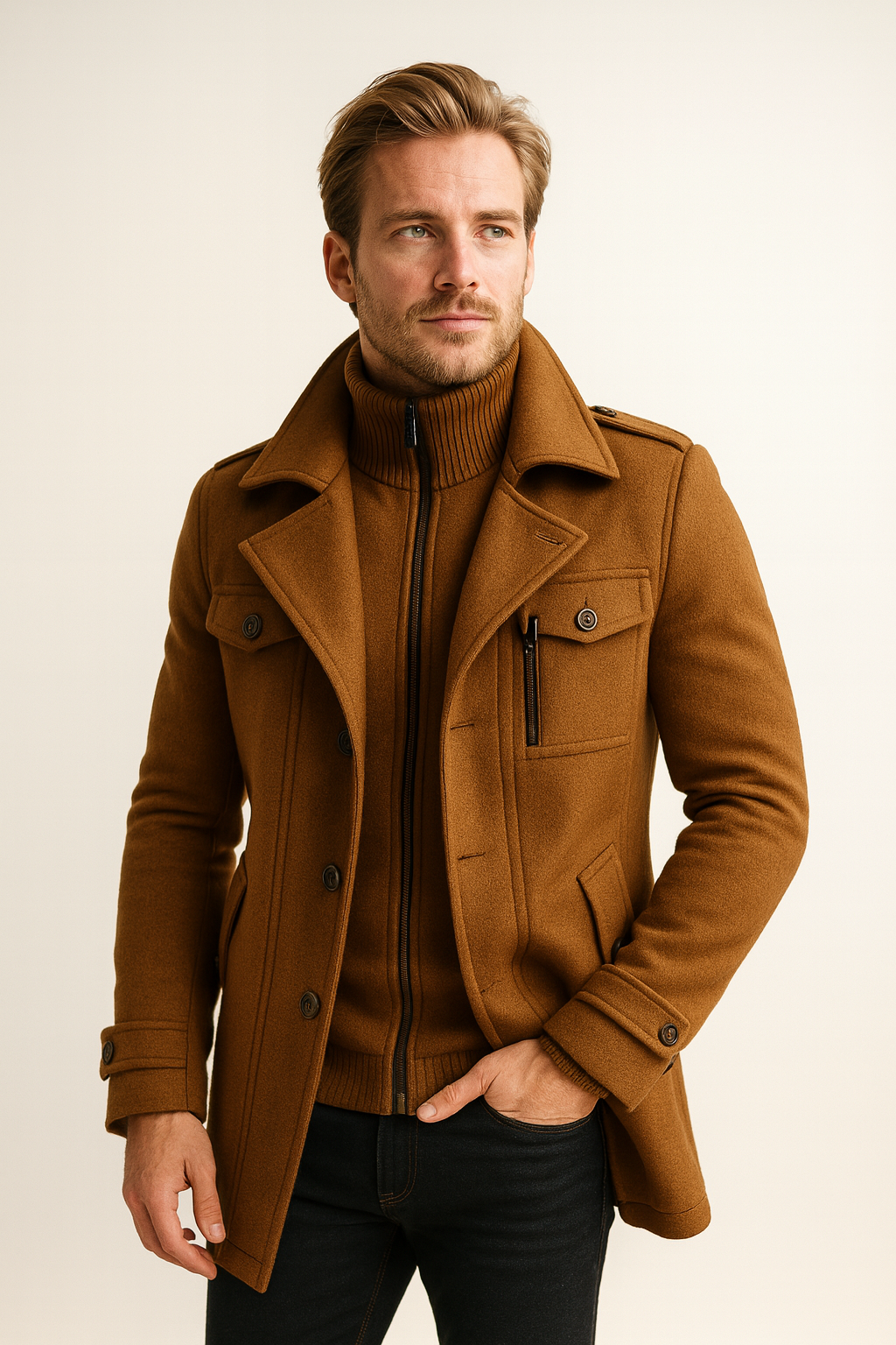 CLIFFORD WOOL COAT | REFINED WINTER ELEGANCE