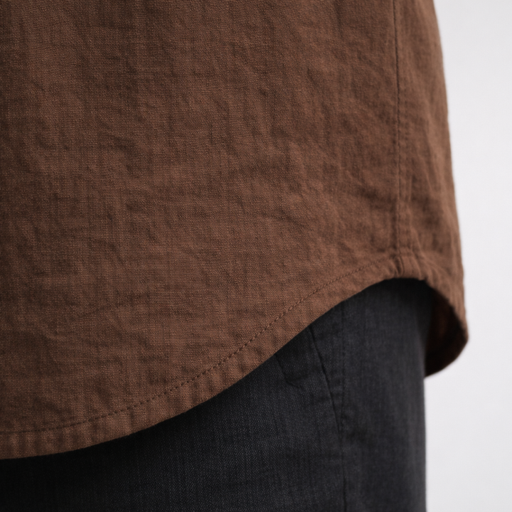 EDMUND HOODED LONG SLEEVE SHIRT | COMFORTABLE STYLE FOR EVERYDAY LIFE