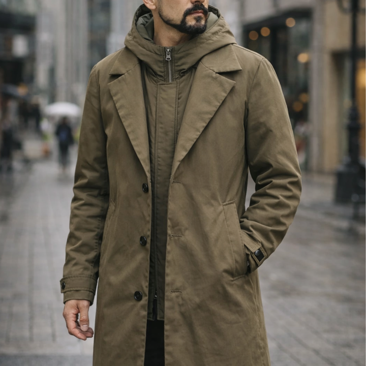 CLIFTON LONG OVERCOAT | STABLE PROTECTION FOR COLD DAYS