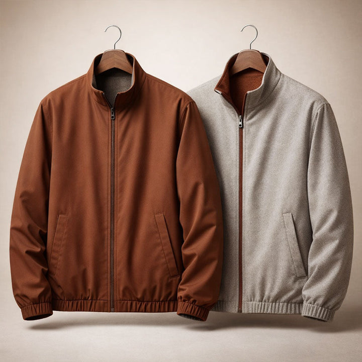 ELTON REVERSIBLE COMFORT JACKET | 2 LOOKS IN 1