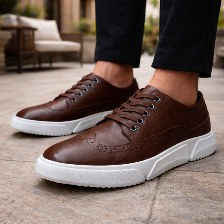 EZRA CASUAL LACE UP SHOES | CLEAN STYLE FOR DAILY MOVEMENT
