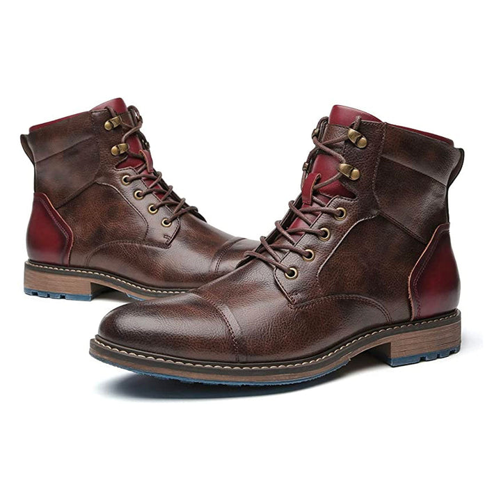 CLASSIC LEATHER OXFORD BOOTS | TIMELESS ELEGANCE WITH MODERN COMFORT
