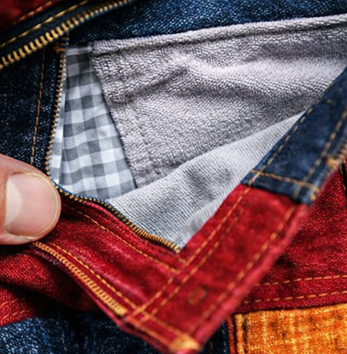 HARRISON PATCHWORK TROUSERS | DISTINCTIVE EVERYDAY STYLE