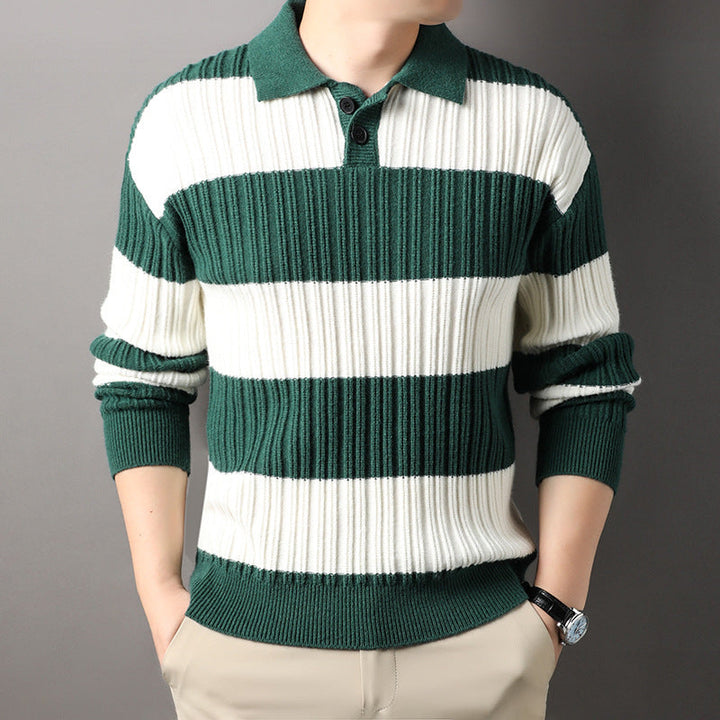REGULAR-FIT RIBBED COTTON SWEATER | BOLD TEXTURE WITH EVERYDAY ELEGANCE