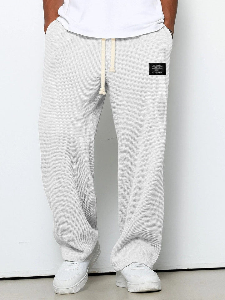 SEAN WAFFLE TROUSERS | EASY COMFORT