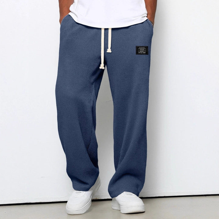 SEAN WAFFLE TROUSERS | EASY COMFORT
