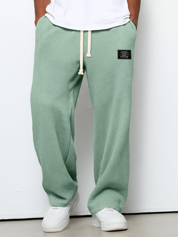 SEAN WAFFLE TROUSERS | EASY COMFORT
