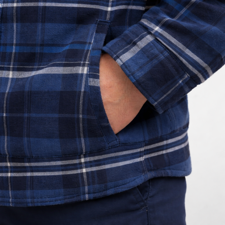 LANDON PLAID HOODED SHIRT JACKET | TIMELESS COMFORT FOR DAILY WEAR