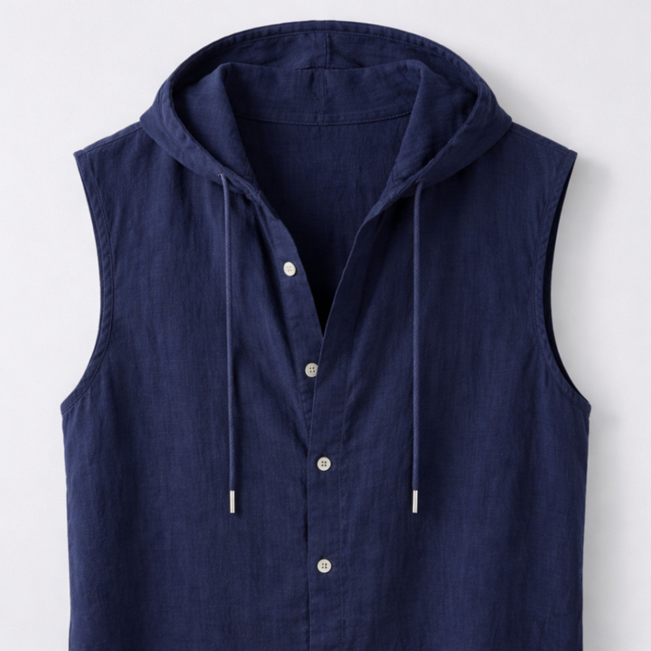 LUCA SLEEVELESS SHIRT AND SHORTS SET | LIGHT COMFORT FOR WARM DAYS