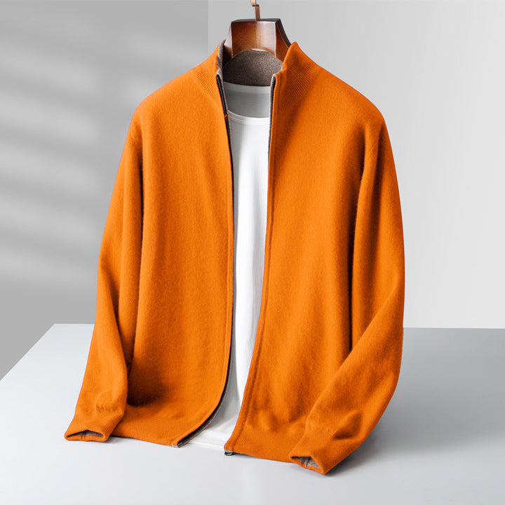 KEITH FULL ZIP KNIT CARDIGAN | COMFORT BUILT INTO CLEAN STYLE