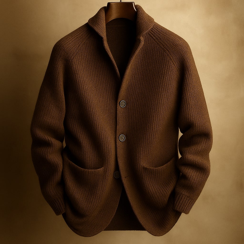 EDWARD KNITTED CARDIGAN | STEADY COMFORT ALL DAY