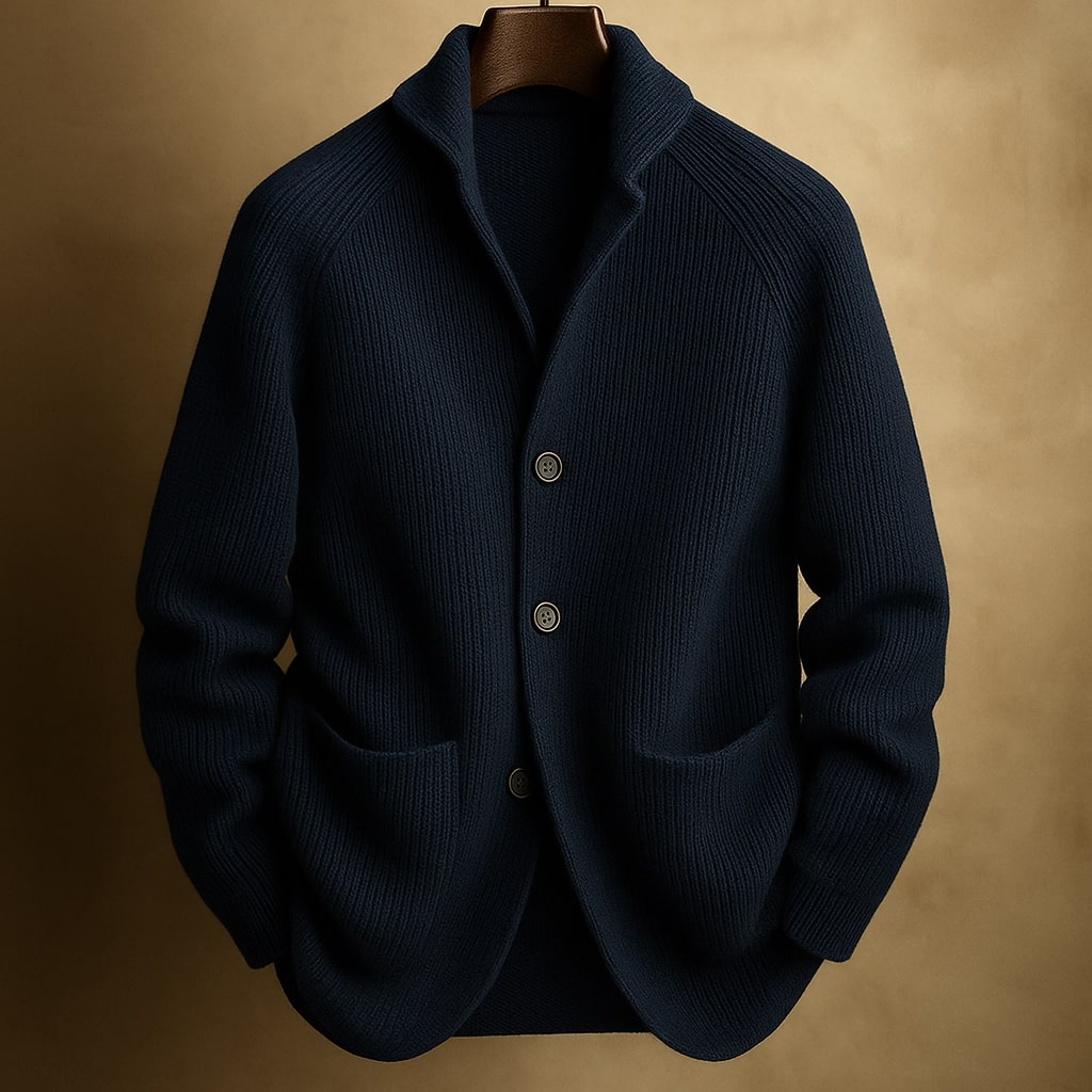 EDWARD KNITTED CARDIGAN | STEADY COMFORT ALL DAY