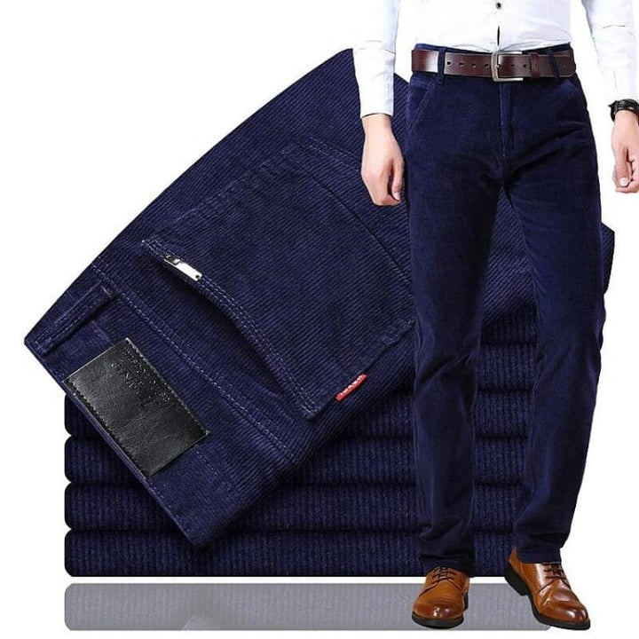 TERRY CORDUROY TROUSERS | CLASSIC WINTER STYLE