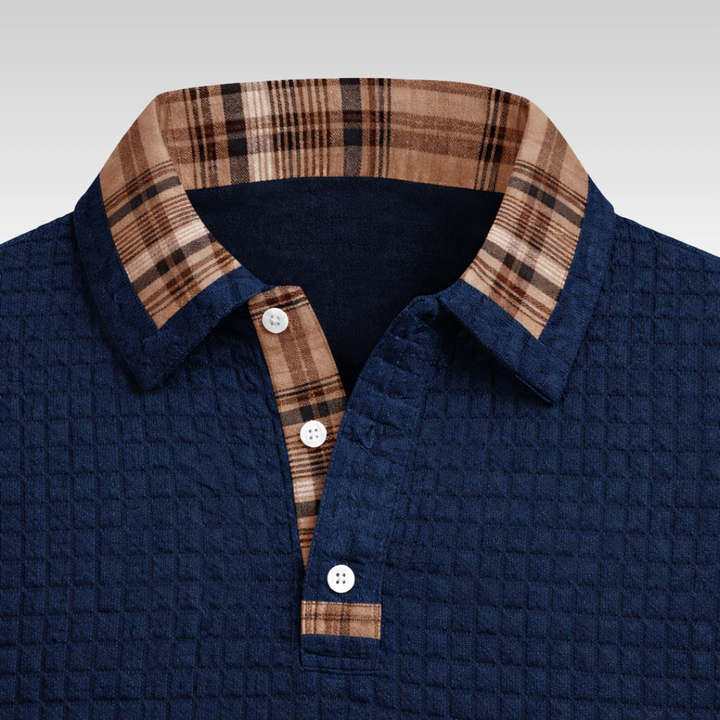 OWEN WAFFLE POLO SHIRT | SMART COMFORT FOR EVERYDAY WEAR