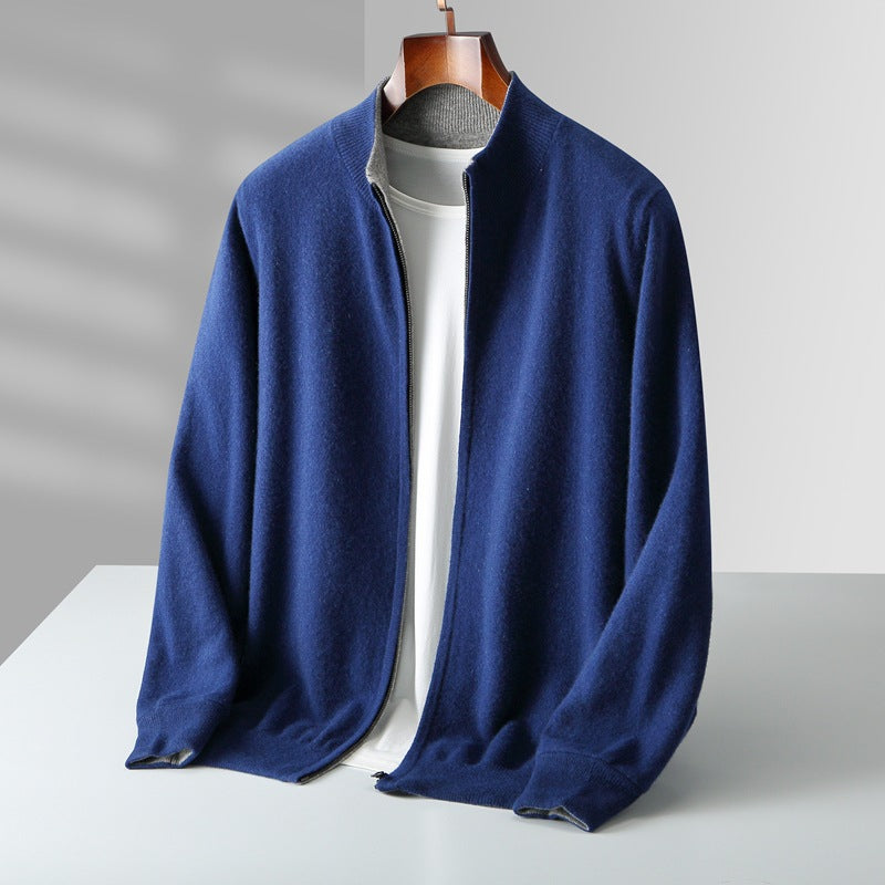 KEITH FULL ZIP KNIT CARDIGAN | COMFORT BUILT INTO CLEAN STYLE