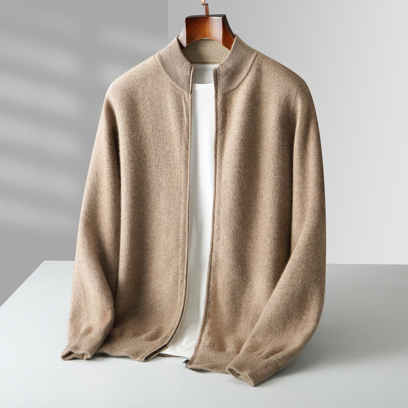 KEITH FULL ZIP KNIT CARDIGAN | COMFORT BUILT INTO CLEAN STYLE