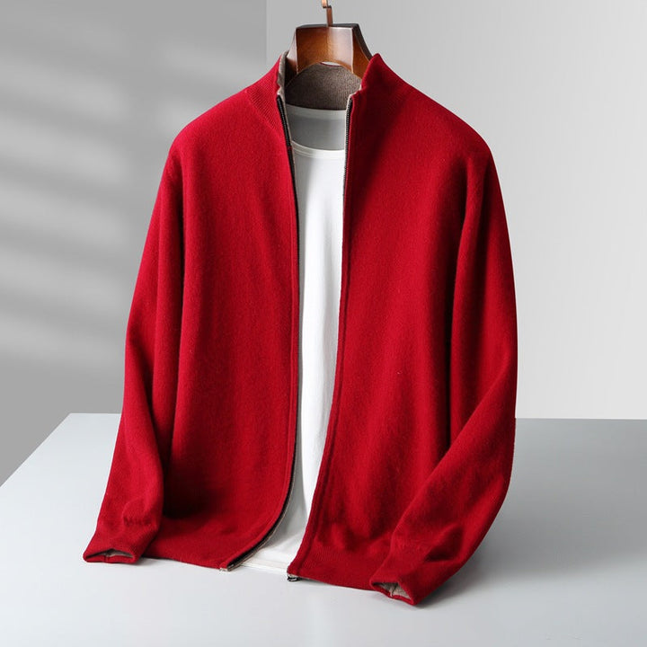 KEITH FULL ZIP KNIT CARDIGAN | COMFORT BUILT INTO CLEAN STYLE