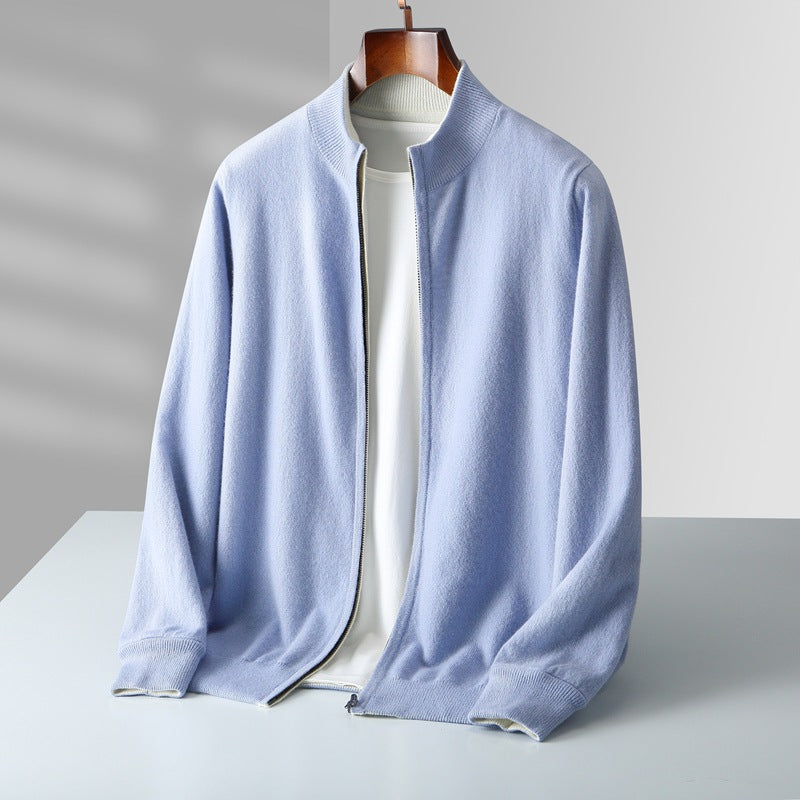 KEITH FULL ZIP KNIT CARDIGAN | COMFORT BUILT INTO CLEAN STYLE