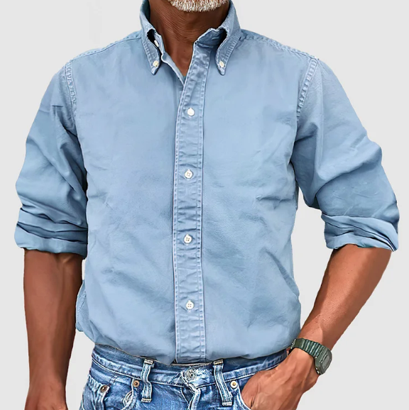 SIMON BUTTON-DOWN SHIRT | EASY STYLE EVERY DAY