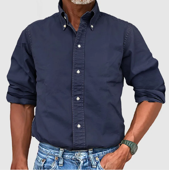 SIMON BUTTON-DOWN SHIRT | EASY STYLE EVERY DAY