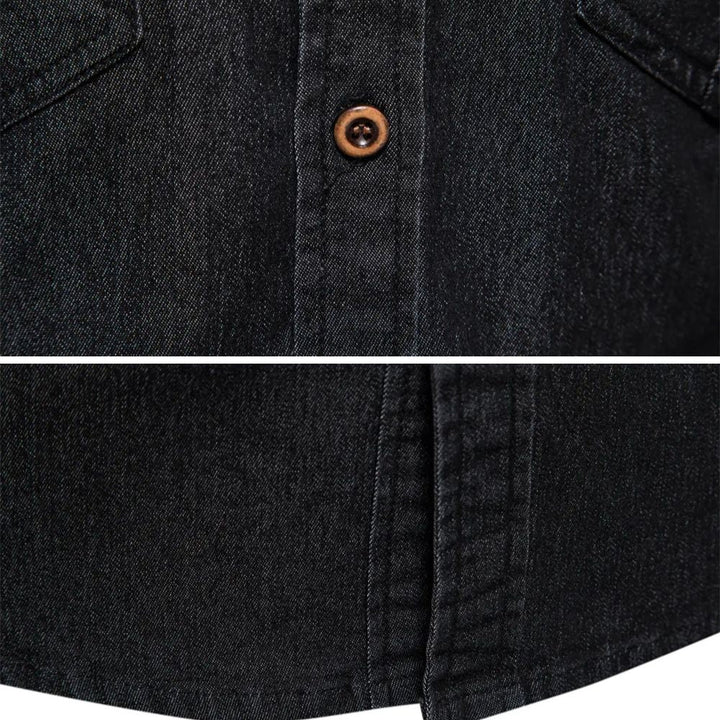 LEON COTTON DENIM SHIRT | A MODERN TAKE ON SMART CASUAL