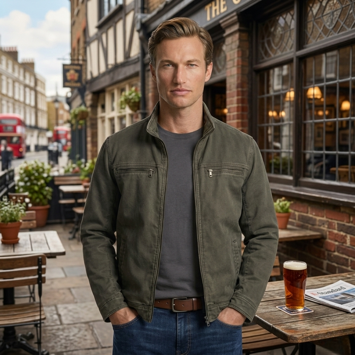 VALMOND ZIP JACKET | CLEAN EVERYDAY STYLE