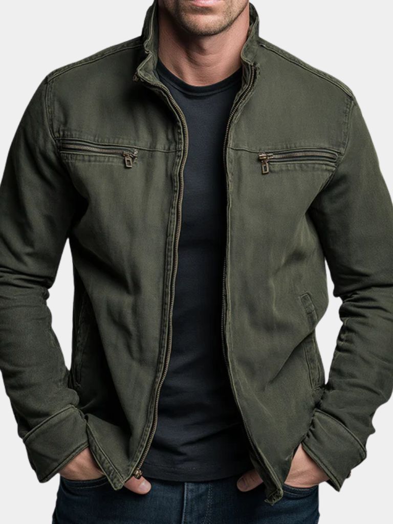 VALMOND ZIP JACKET | CLEAN EVERYDAY STYLE