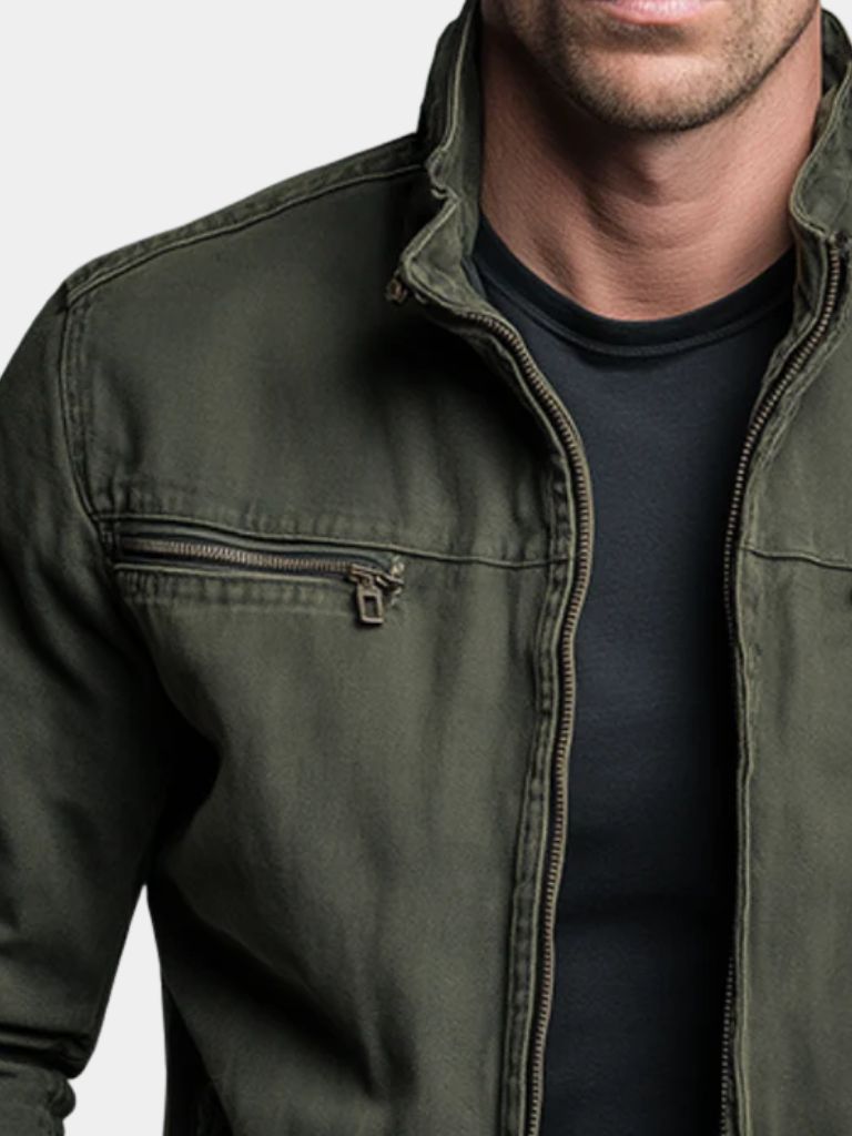 VALMOND ZIP JACKET | CLEAN EVERYDAY STYLE