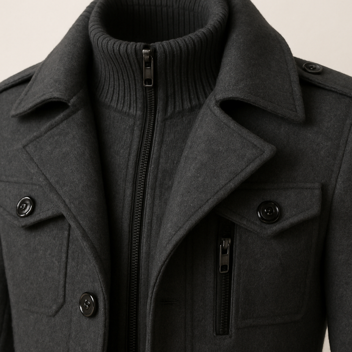 CLIFFORD WOOL COAT | REFINED WINTER ELEGANCE