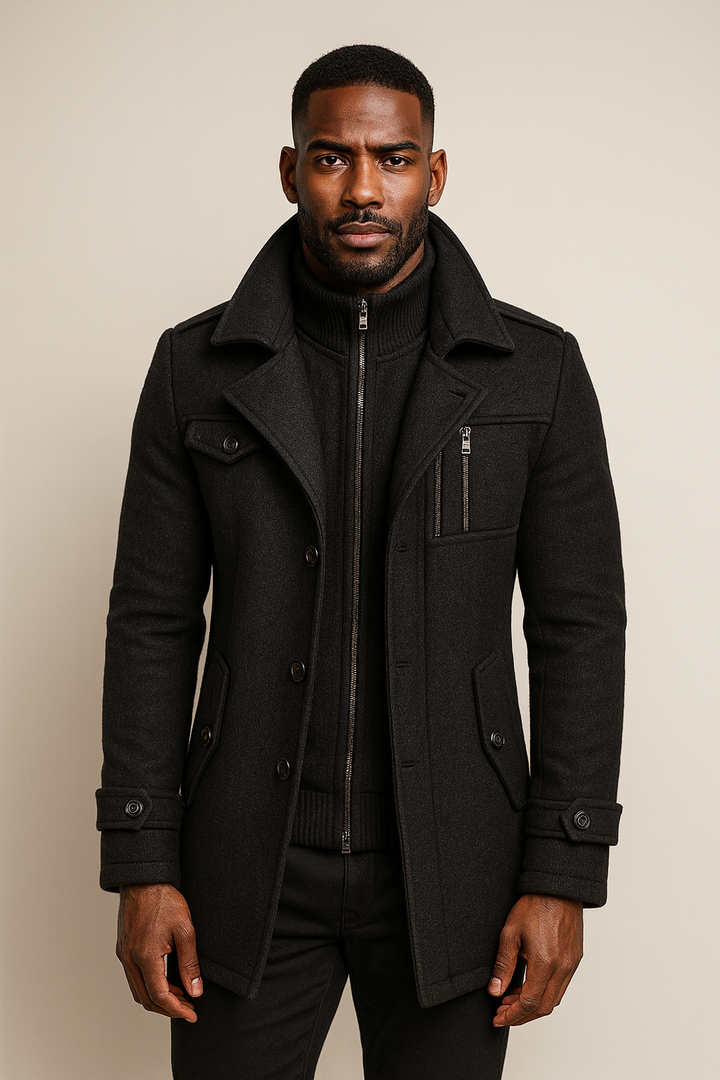 CLIFFORD WOOL COAT | REFINED WINTER ELEGANCE
