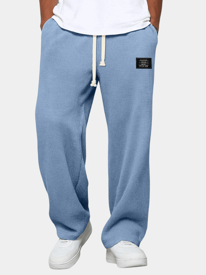 SEAN WAFFLE TROUSERS | EASY COMFORT