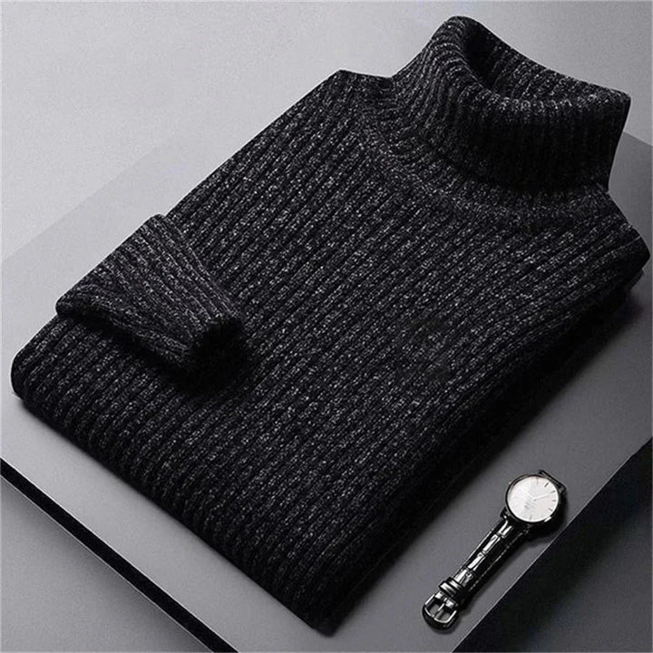 MICHAEL RIBBED TURTLENECK | WARM COMFORT, EFFORTLESS ELEGANCE