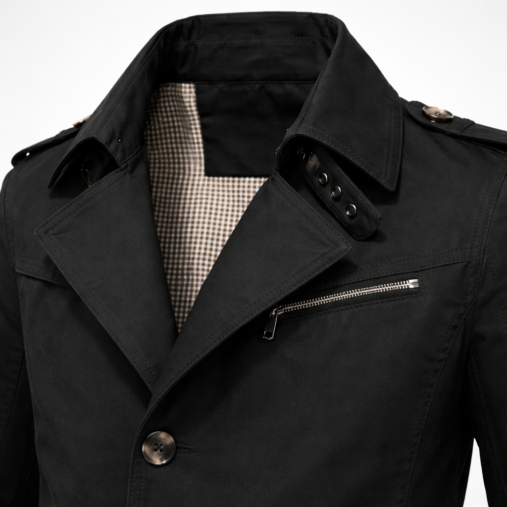 ELROY TRENCH COAT | FUNCTIONAL WIND PROTECTION FOR CITY DAYS