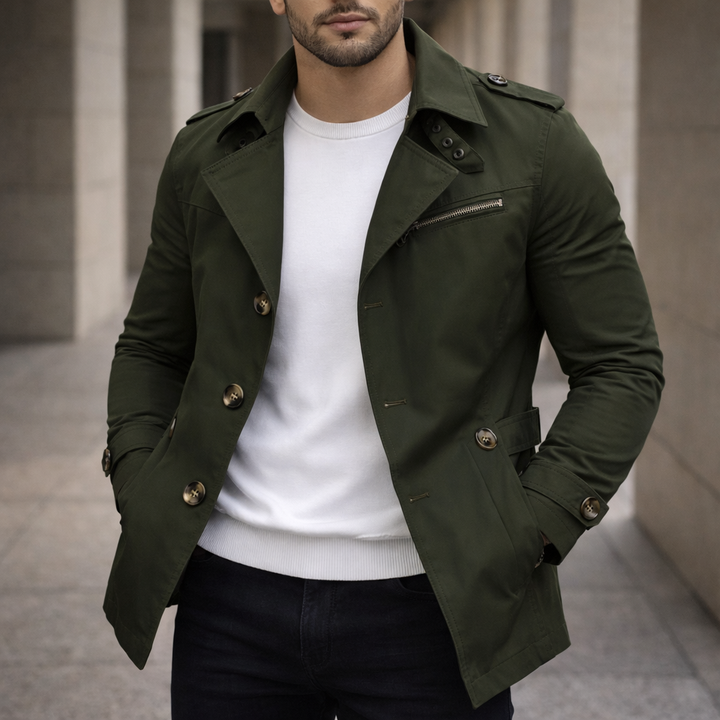 ELROY TRENCH COAT | FUNCTIONAL WIND PROTECTION FOR CITY DAYS
