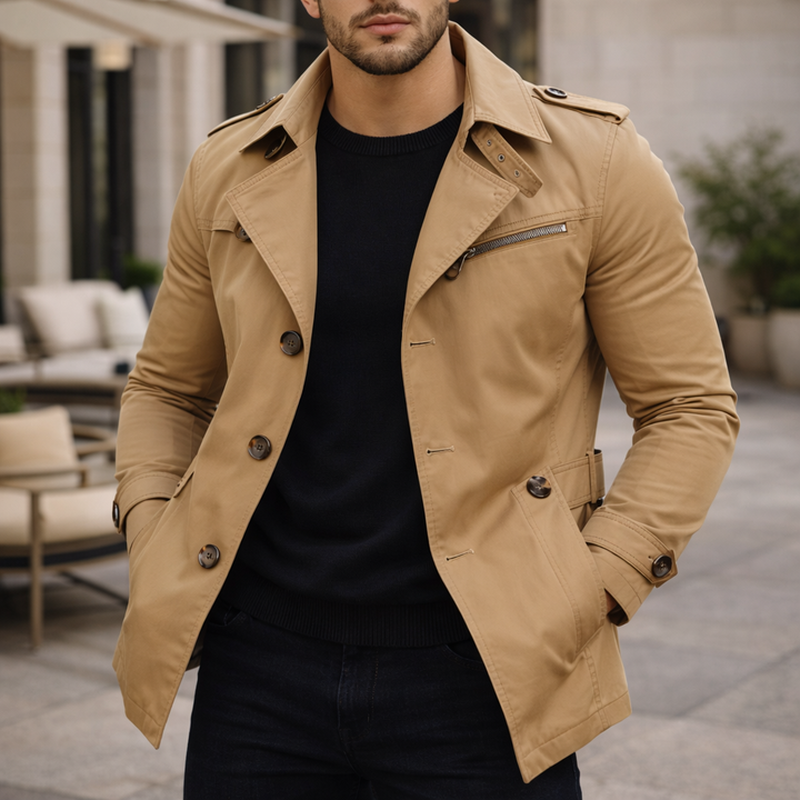 ELROY TRENCH COAT | FUNCTIONAL WIND PROTECTION FOR CITY DAYS
