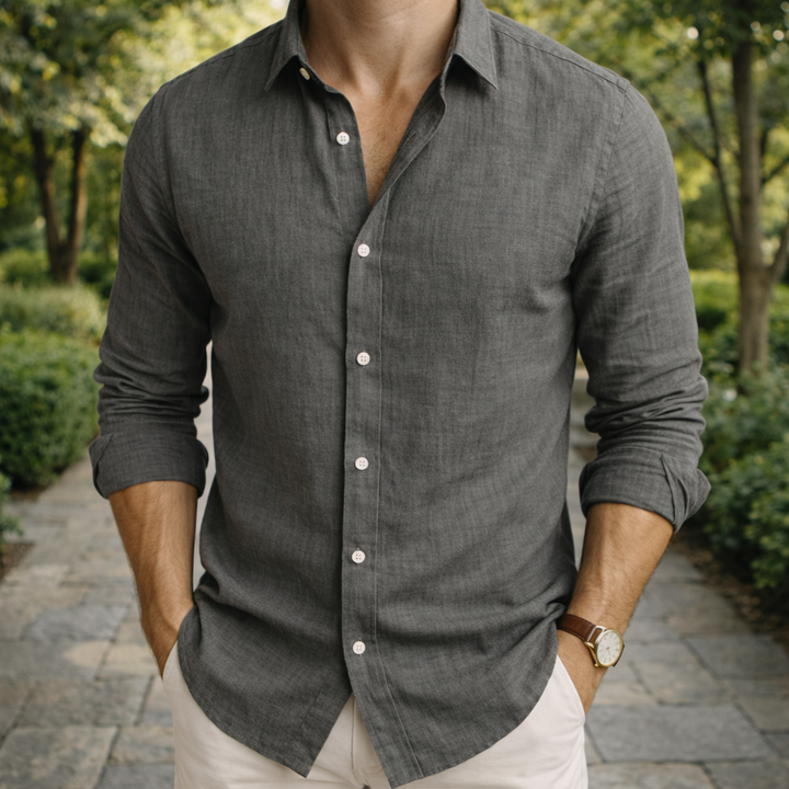 COOPER LONG SLEEVE SHIRT | EFFORTLESS STYLE FOR EVERYDAY WEAR