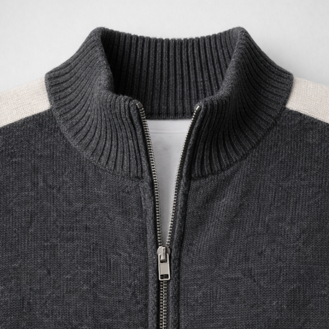 HENRY ZIP CARDIGAN | RELAXED COMFORT FOR COOLER DAYS