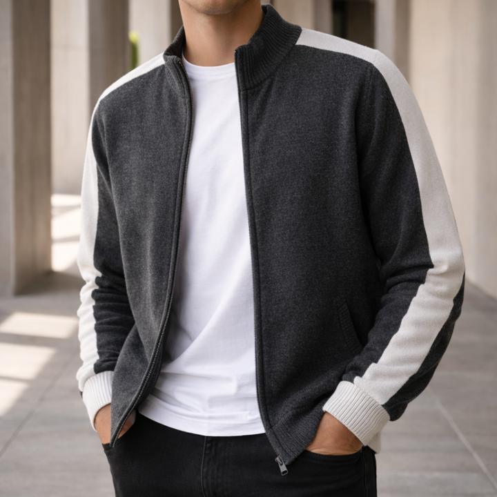 HENRY ZIP CARDIGAN | RELAXED COMFORT FOR COOLER DAYS